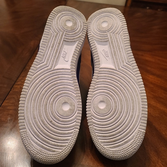 2015Air Force 1 High SP 'Purple White' Size 10 - Picture 4 of 6